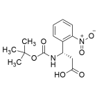 (S)-3-((tert-Butoxycarbonyl)amino)-3-(2-nitrophenyl)propanoic acid
